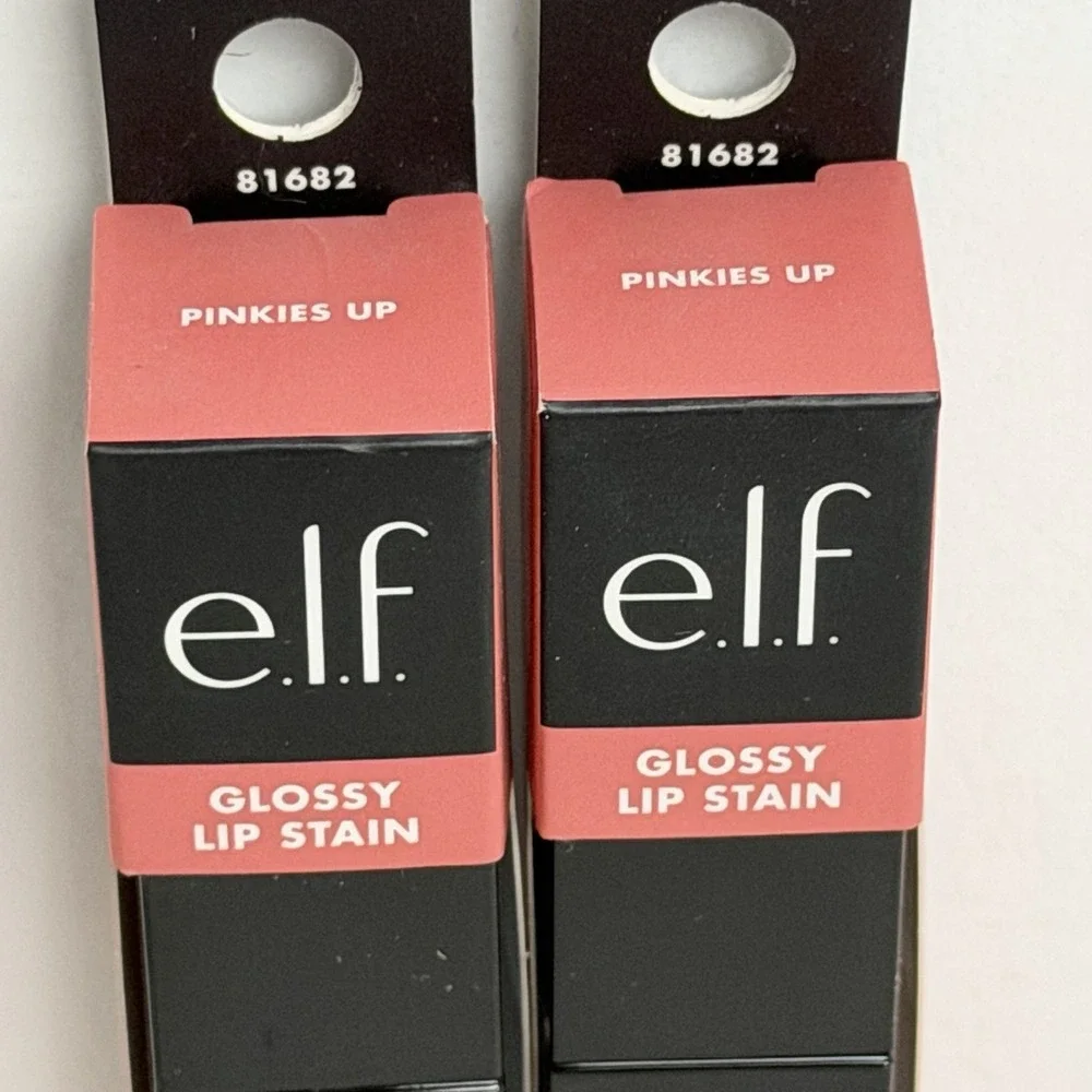 Elf Glossy Lip Stain 81682 Pinkies Up Lot Of 2